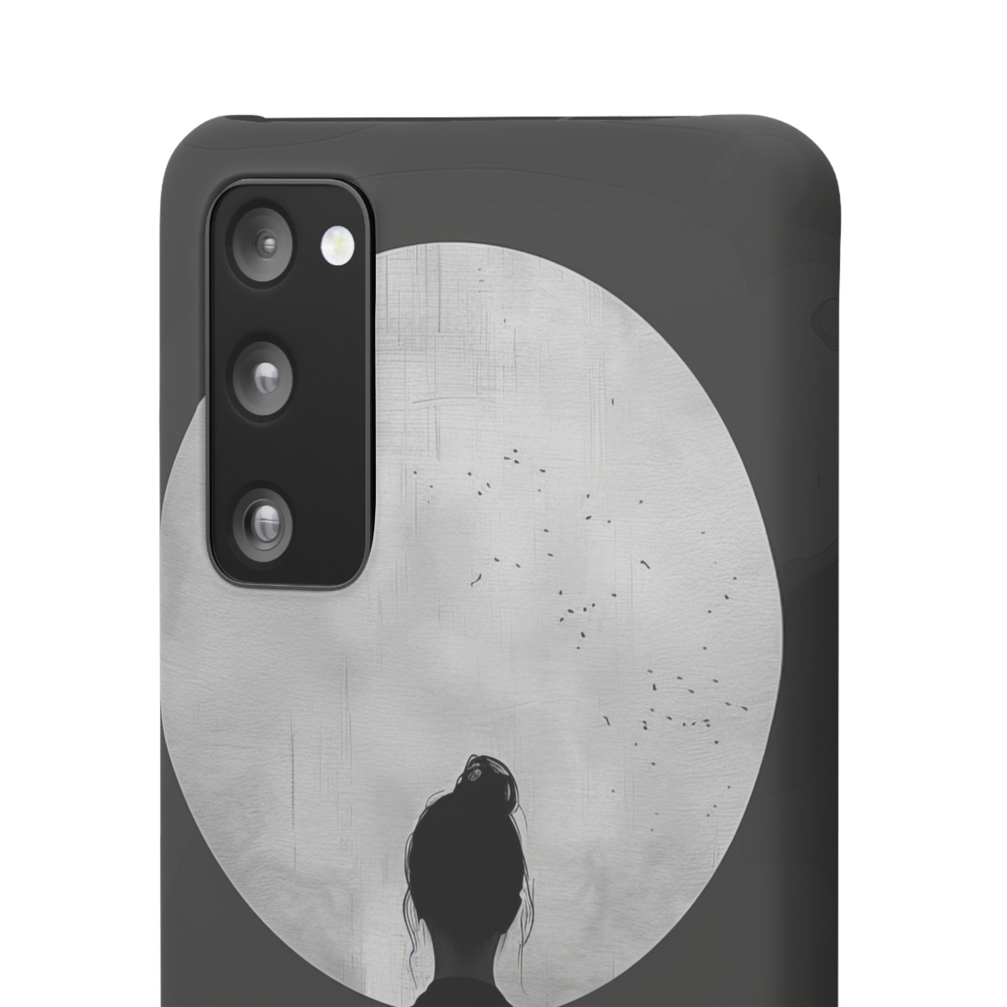 Zen Serenity Moon Reflection Samsung S20 - Slim Phone Case