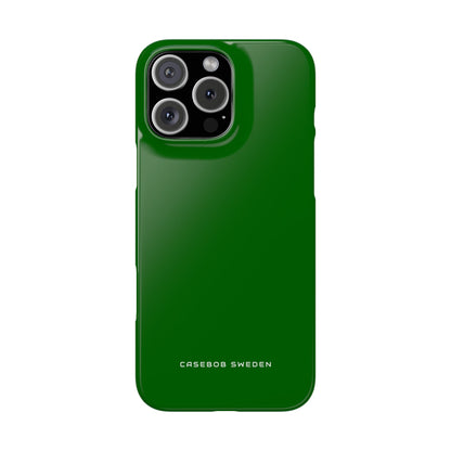 Dark Green iPhone 16 - Slim Phone Case