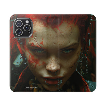 Scarlet Gaze - iPhone 15 Pro Max Case - Portemonnee