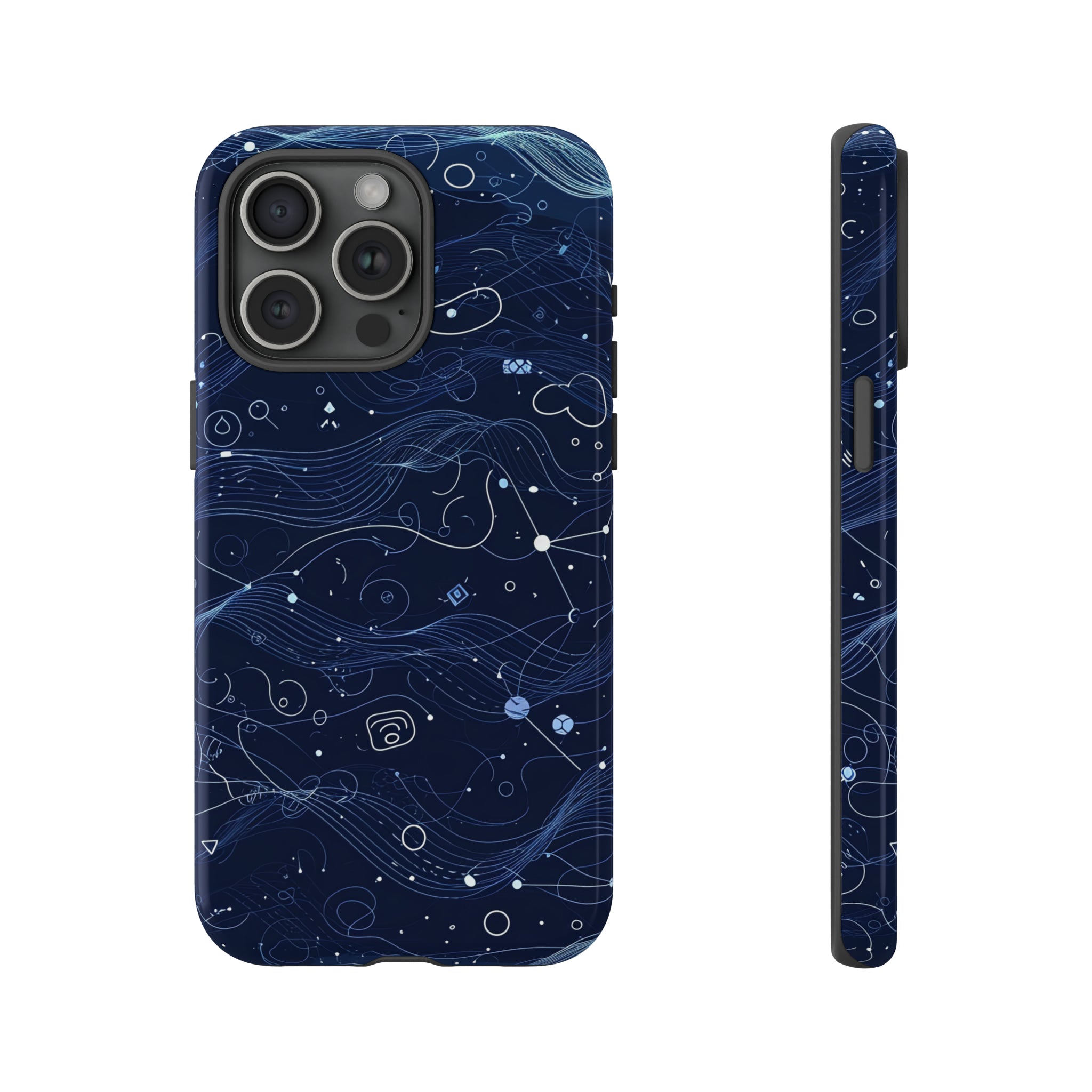 Network Fusion: Connectivity Gradient - Protective Phone Case