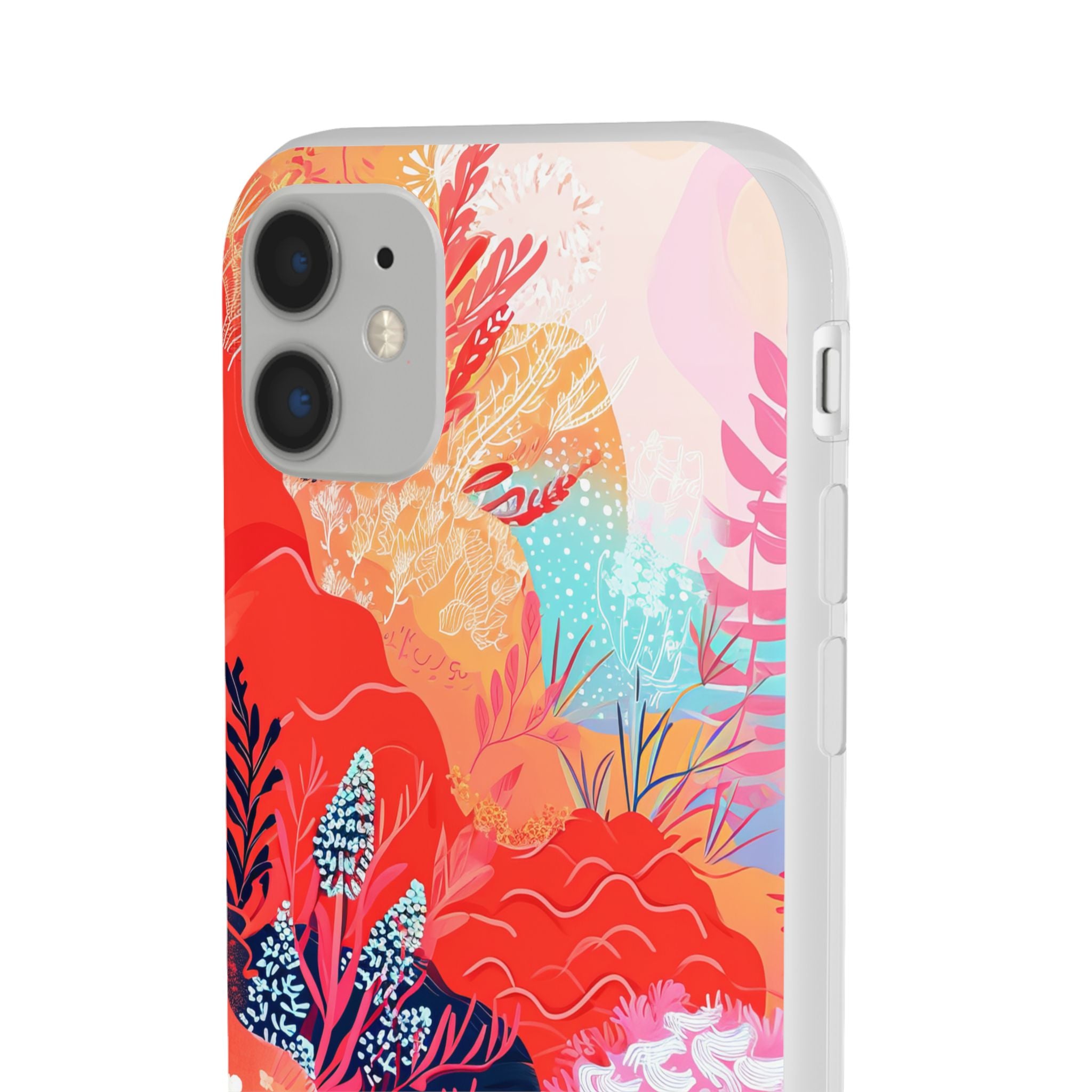 Living Coral  | Phone Case for iPhone (Flexible Case)