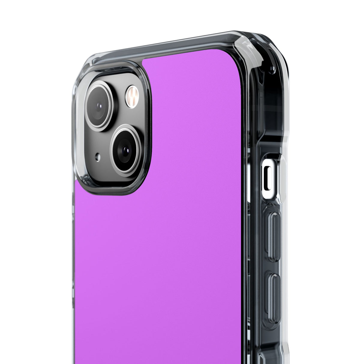 Heliotrope Hue | Handyhülle für iPhone (Clear Impact Case – magnetisch) 