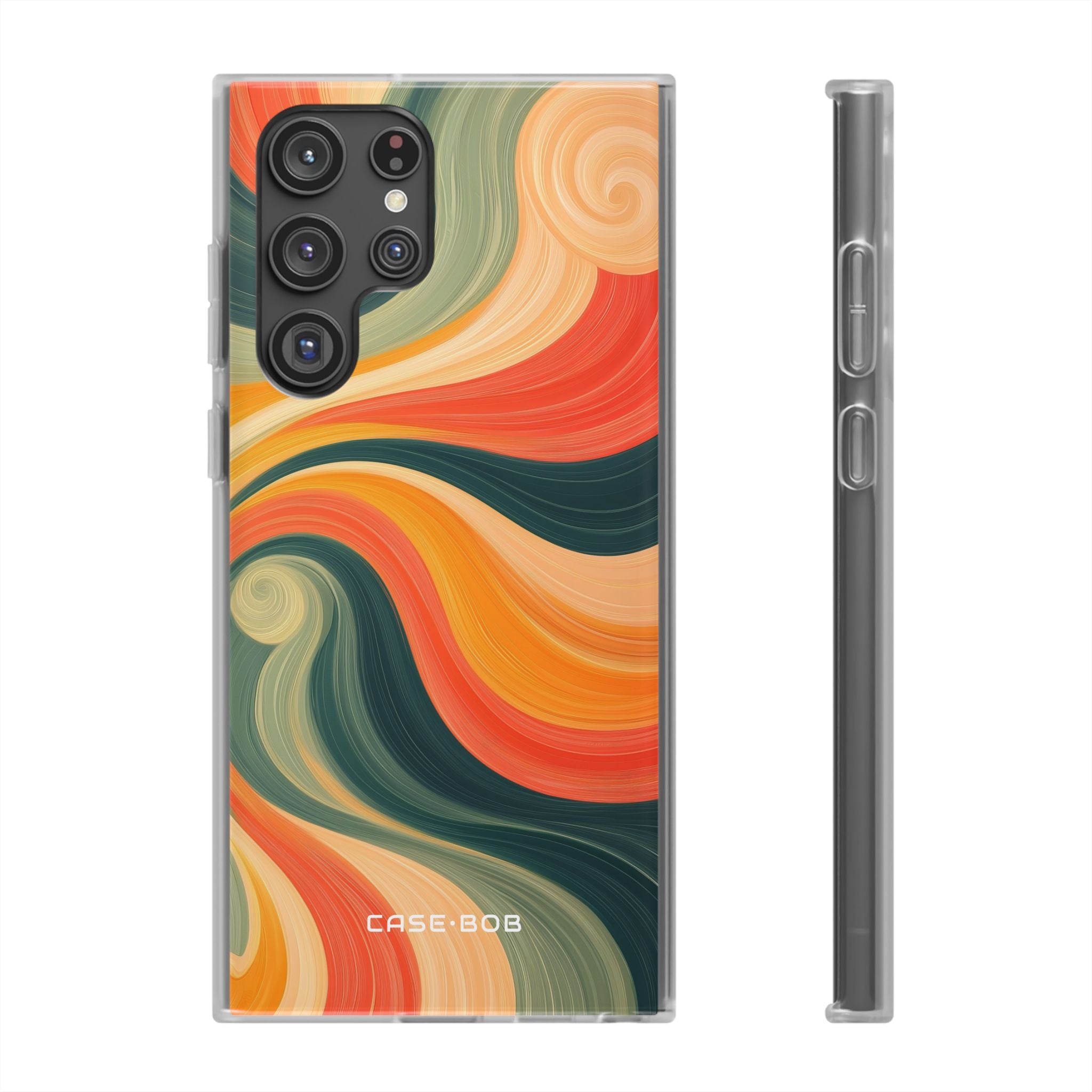 Swirling Ember Samsung S22 Ultra Case - Soft