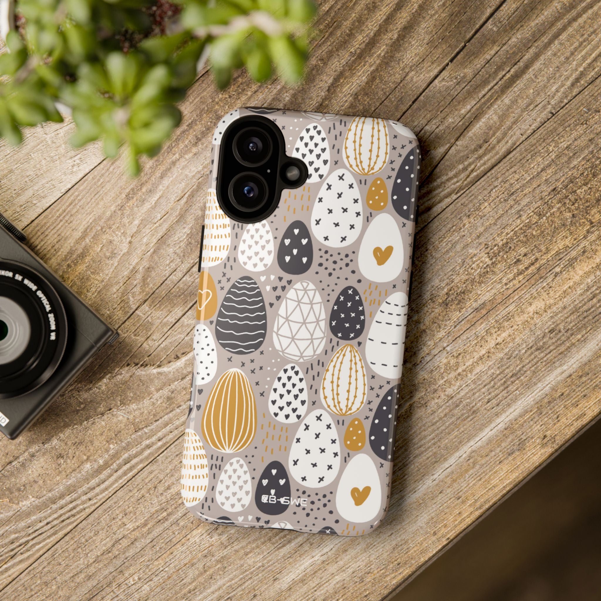 Easter Eggs Playful - iPhone Case