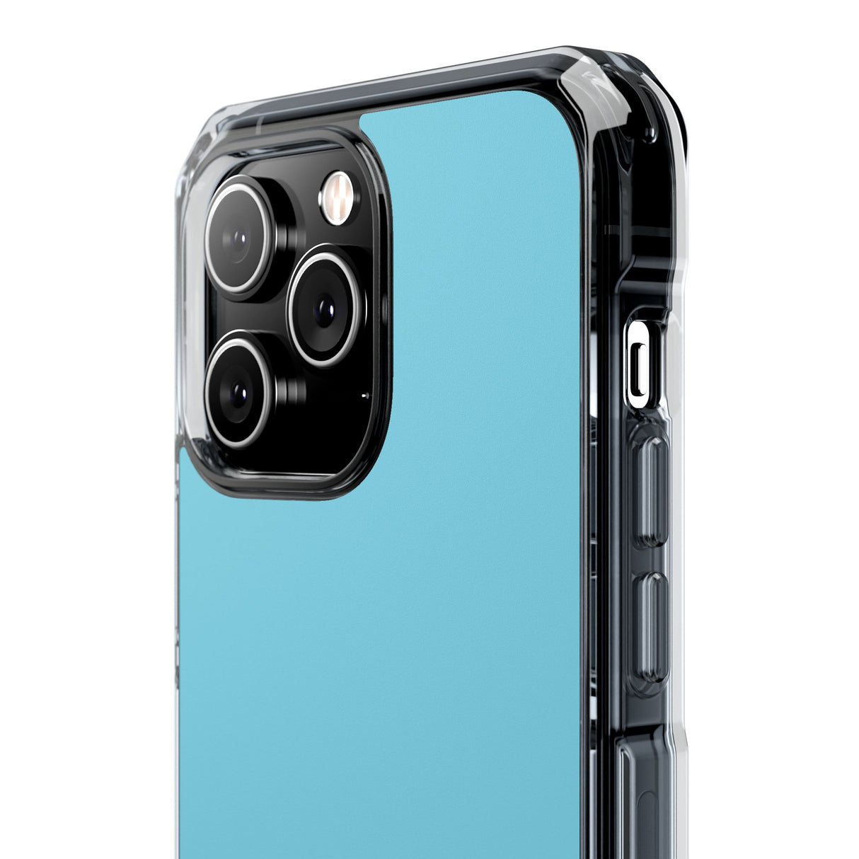 Middle Blue | Phone Case for iPhone (Clear Impact Case - Magnetic)