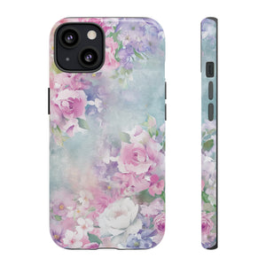 Floral Pastel Whisper - Schutzhülle fürs Handy