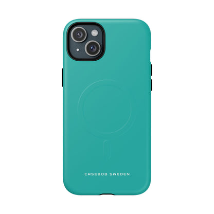 Light Sea Green iPhone 15 | Tough+ Phone Case