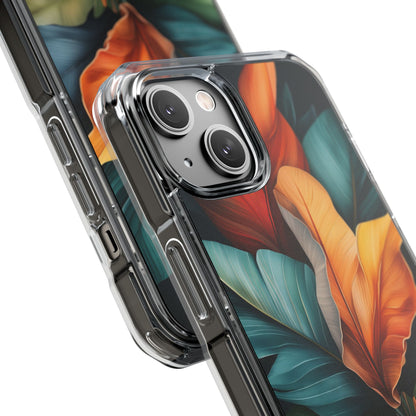 Tropical Leafburst iPhone 14 Case - Impact
