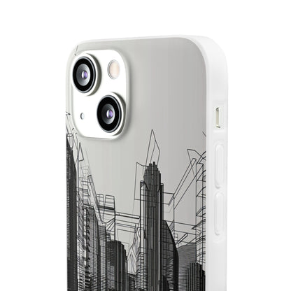 Urban Wireframe | Flexible Phone Case for iPhone