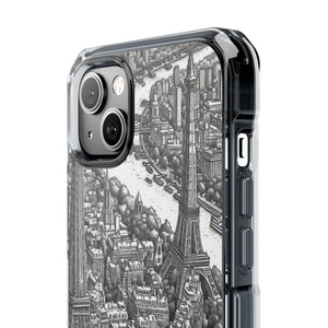 Timeless Cityscape - Phone Case for iPhone (Clear Impact - Magnetic)