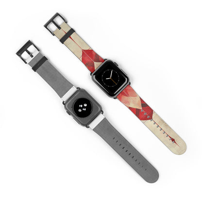 Crimson Bloom - Watch Band