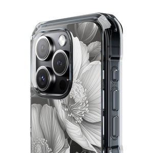 Botanical Elegance – Handyhülle für iPhone (Clear Impact – Magnetisch) 