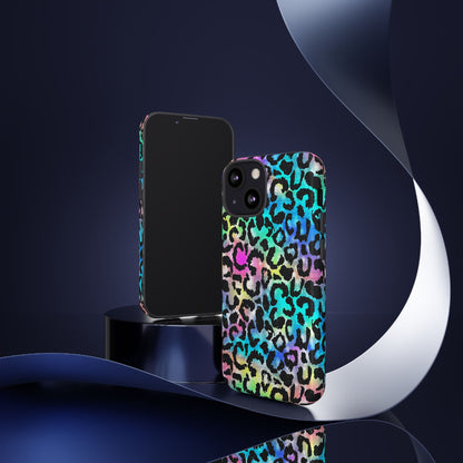 Galaxy Leopard Fantasy - iPhone Case