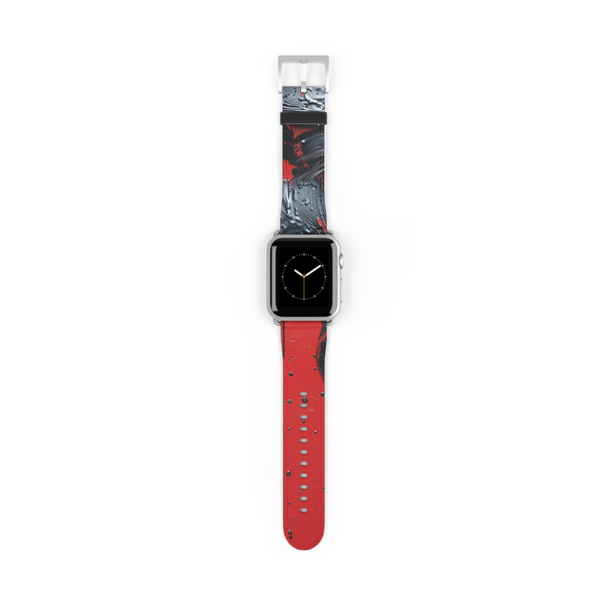Glossy Black Face - Watch Band