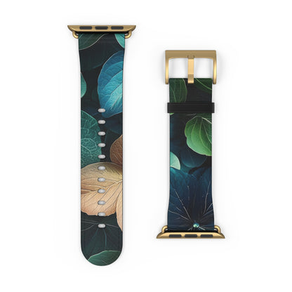 Teal Bloom - Watch Band