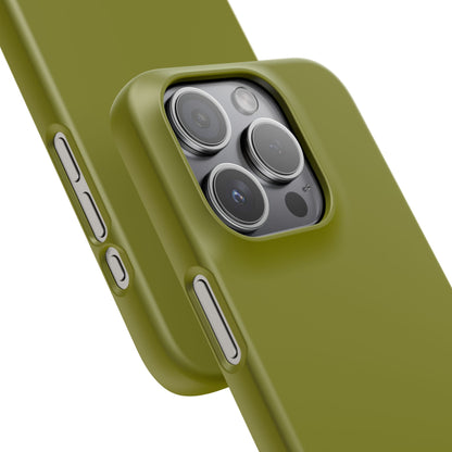 Olive iPhone 15 - Slim Phone Case