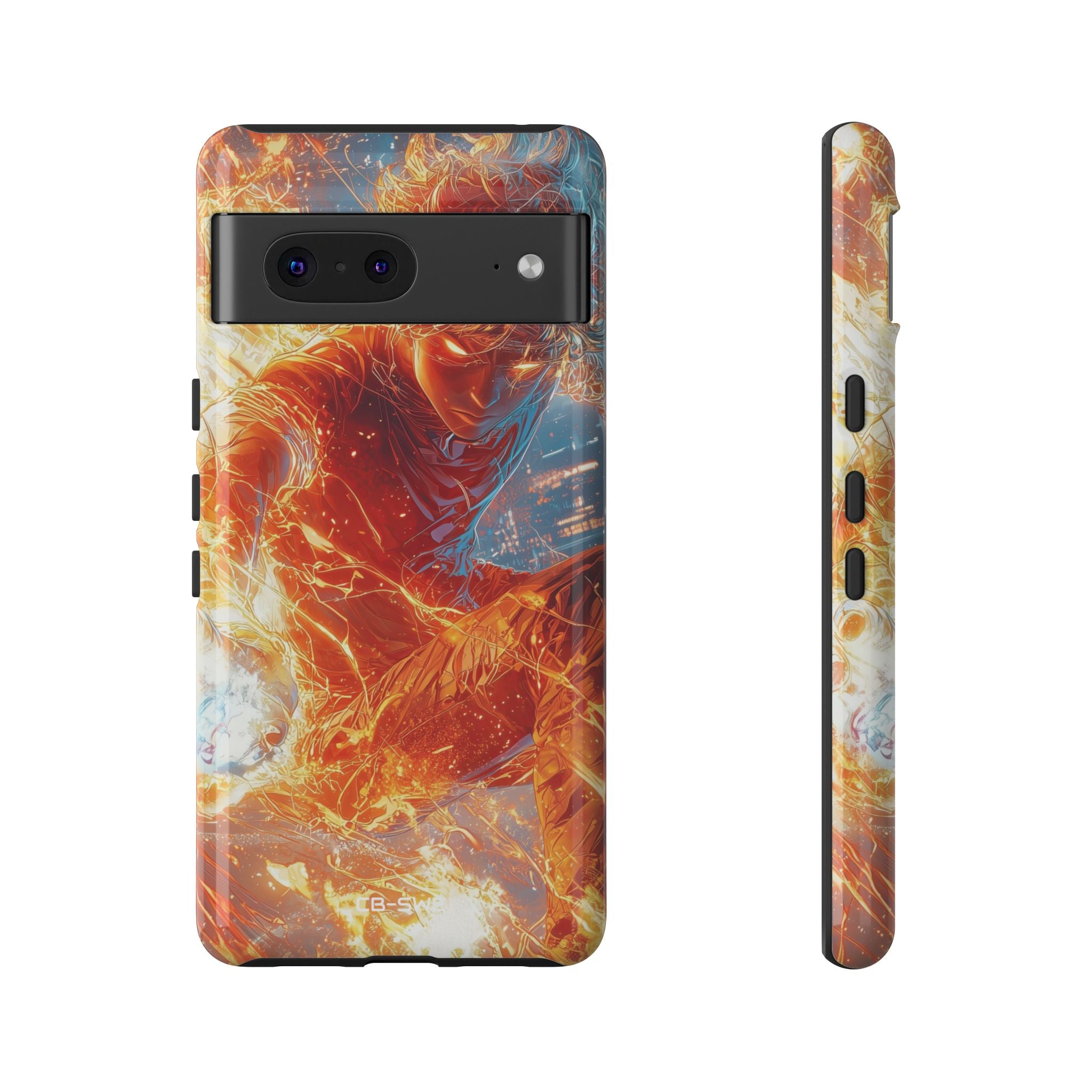 Flames Dance Wildly - Google Pixel Case