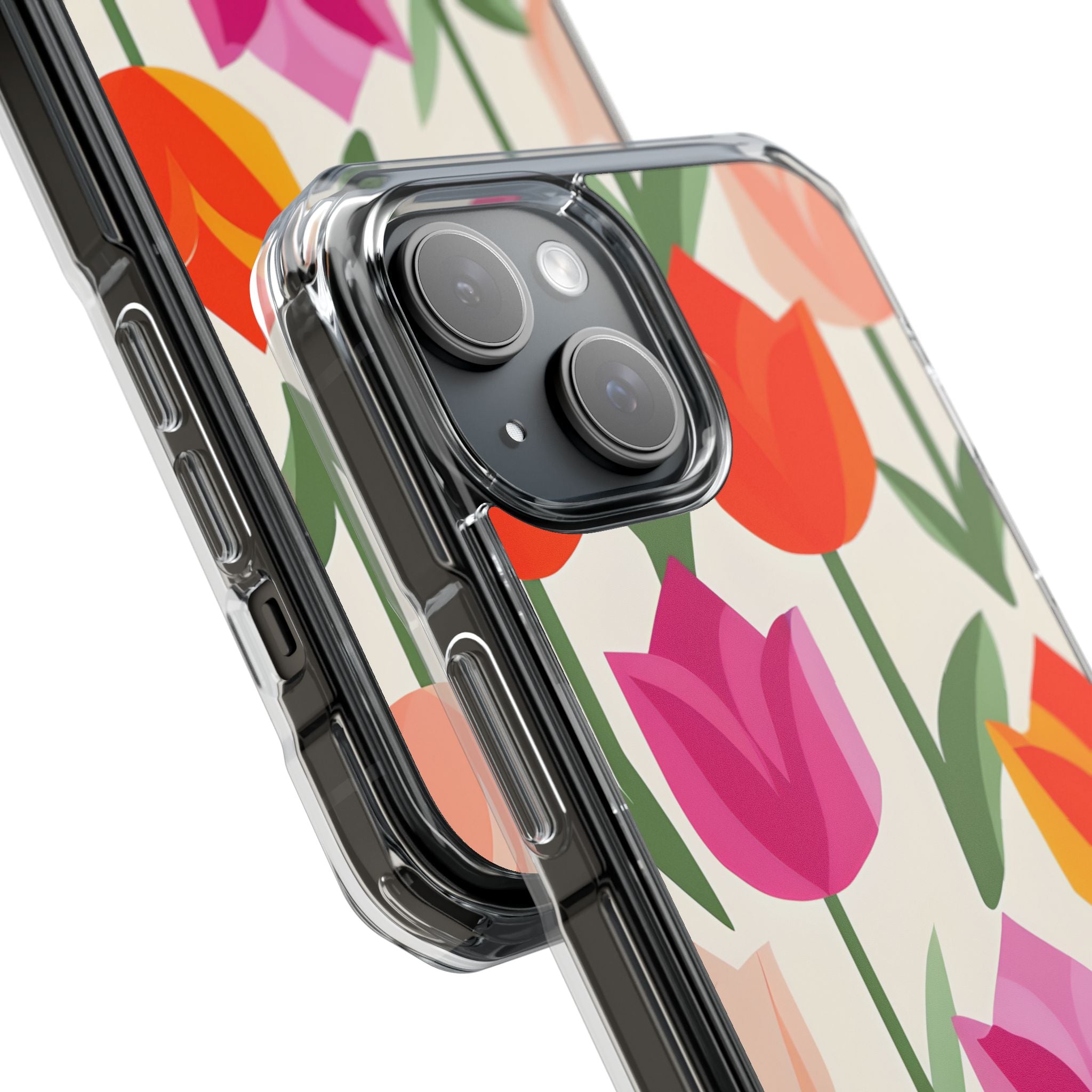 Vibrant Tulip Array iPhone Case - Impact