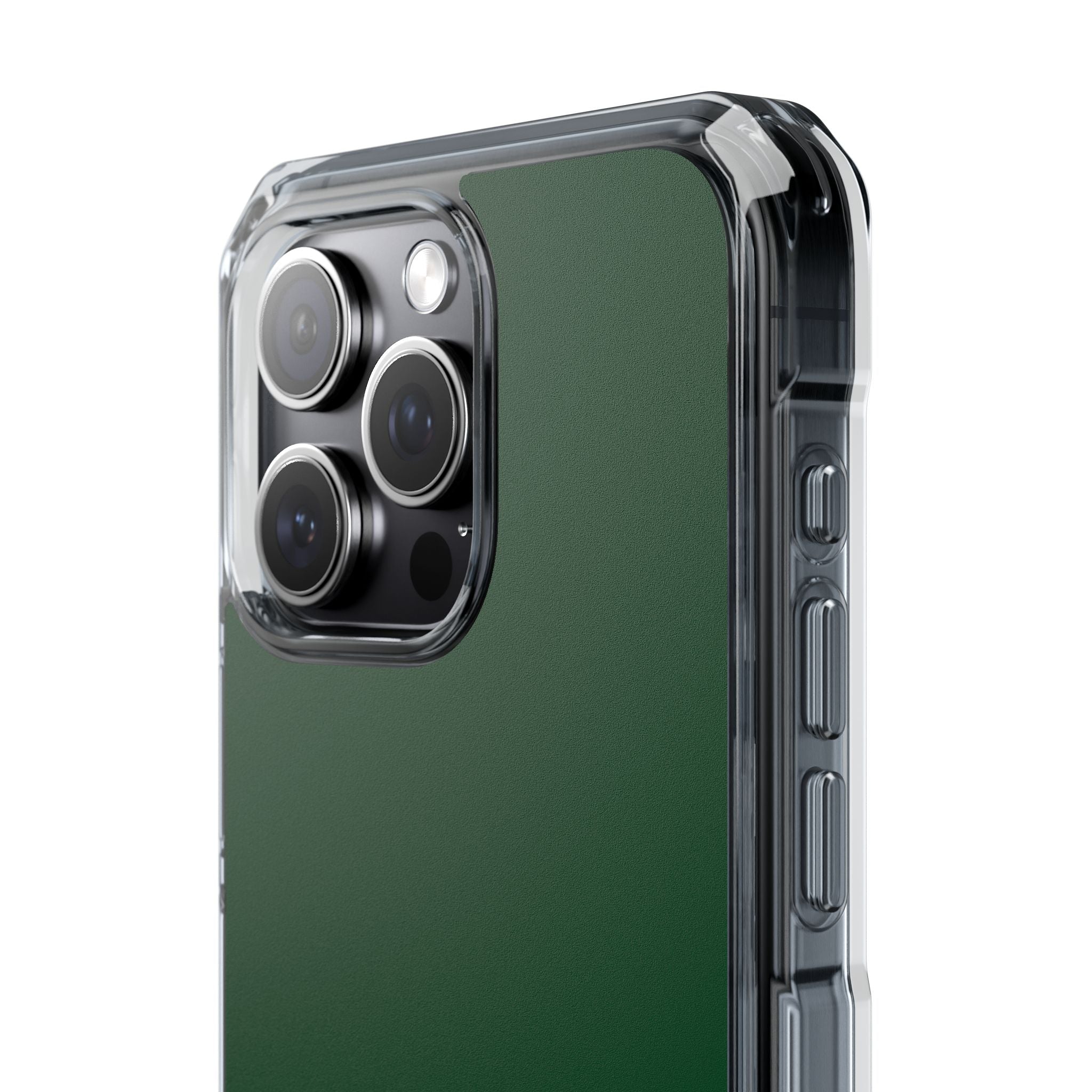 Forest Green - Clear Impact Case for iPhone