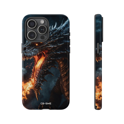 Fiery Breath Erupts - iPhone Case