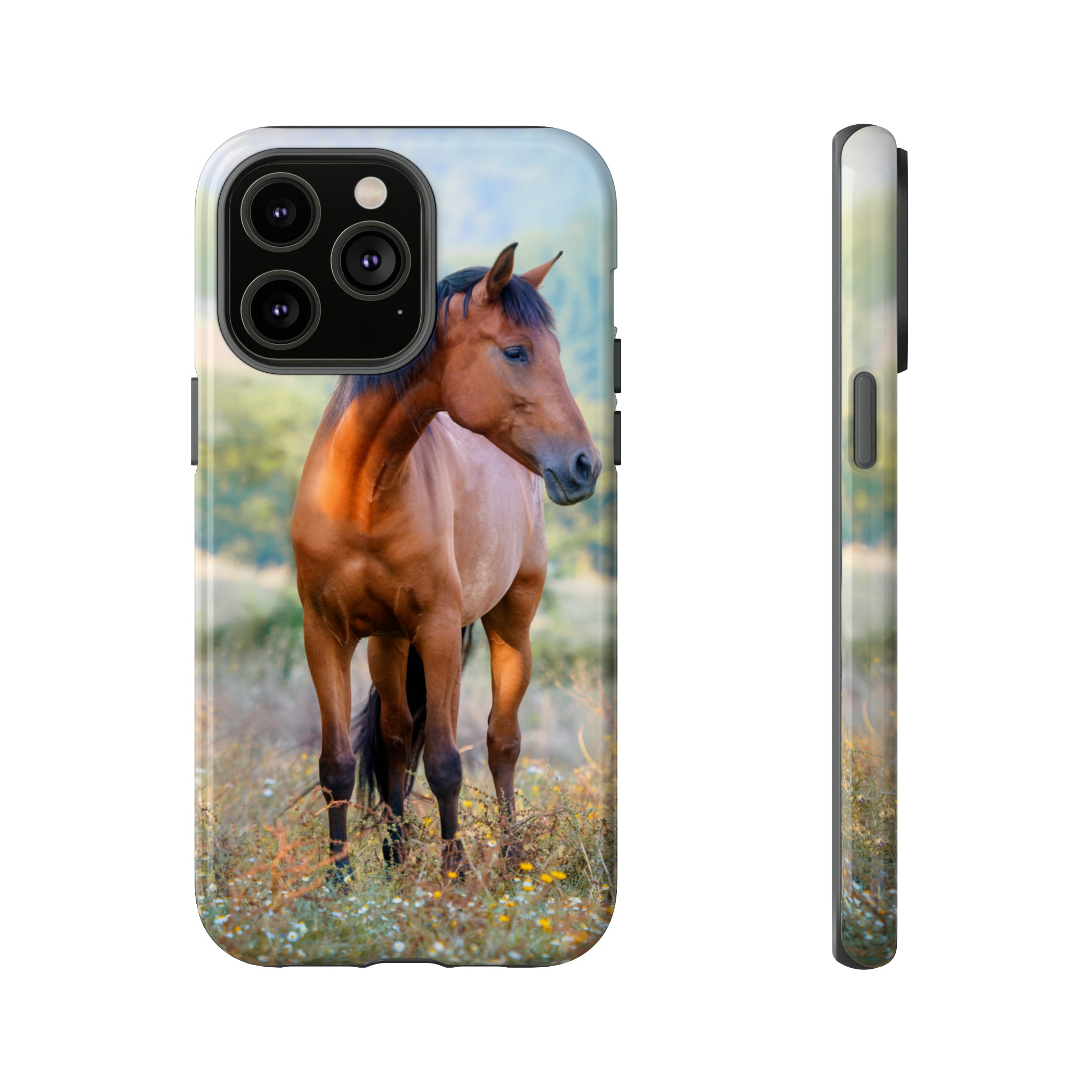 Chestnut Thoroughbred - Protective Phone Case