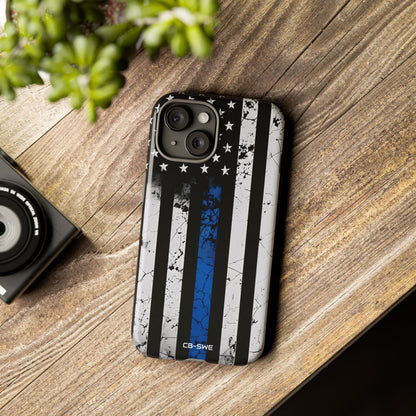 Modern Grunge Flag - iPhone Case