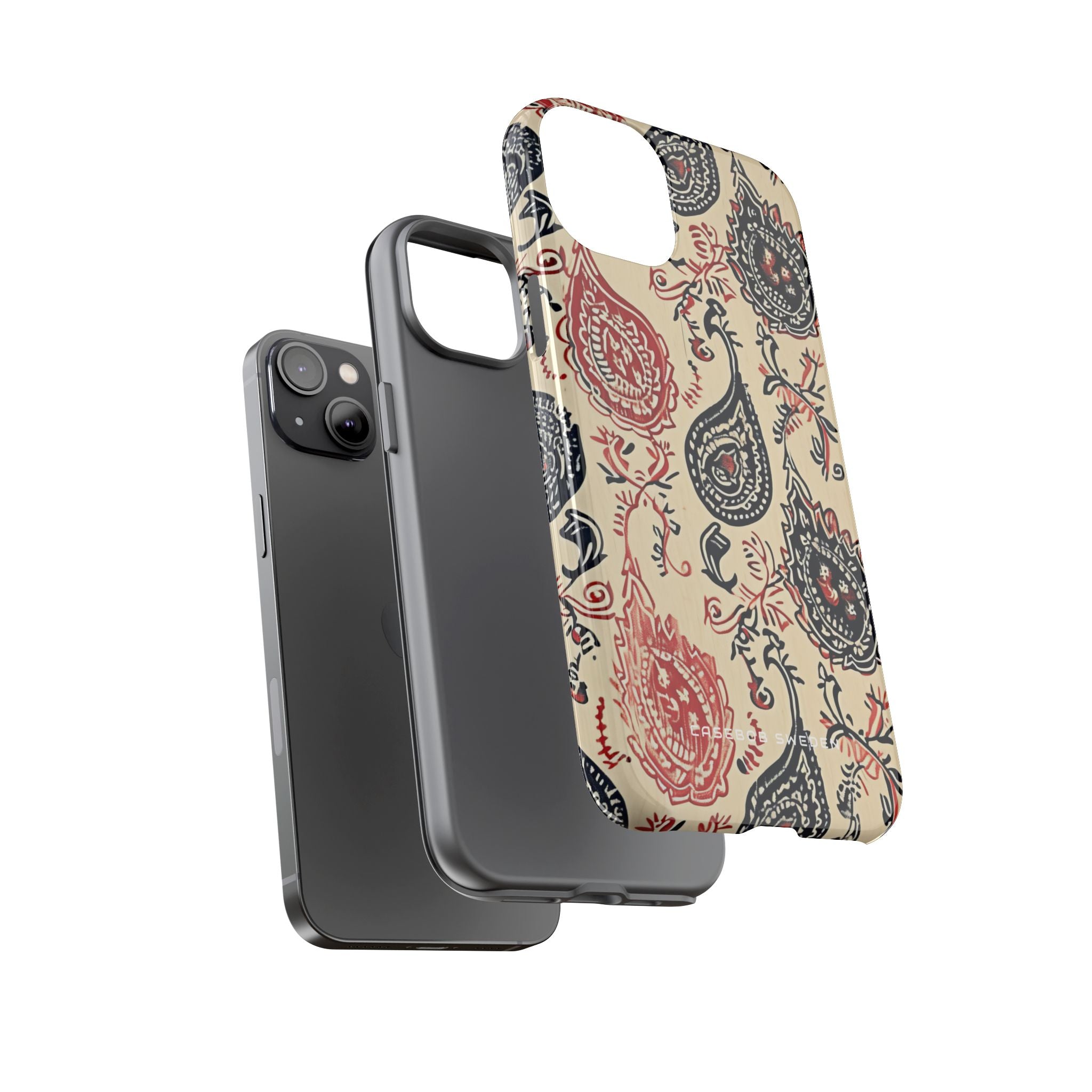 Vintage Paisley Elegance iPhone 14 - Tough Phone Case