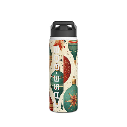Ornate Starburst - Stainless Steel Water Bottle