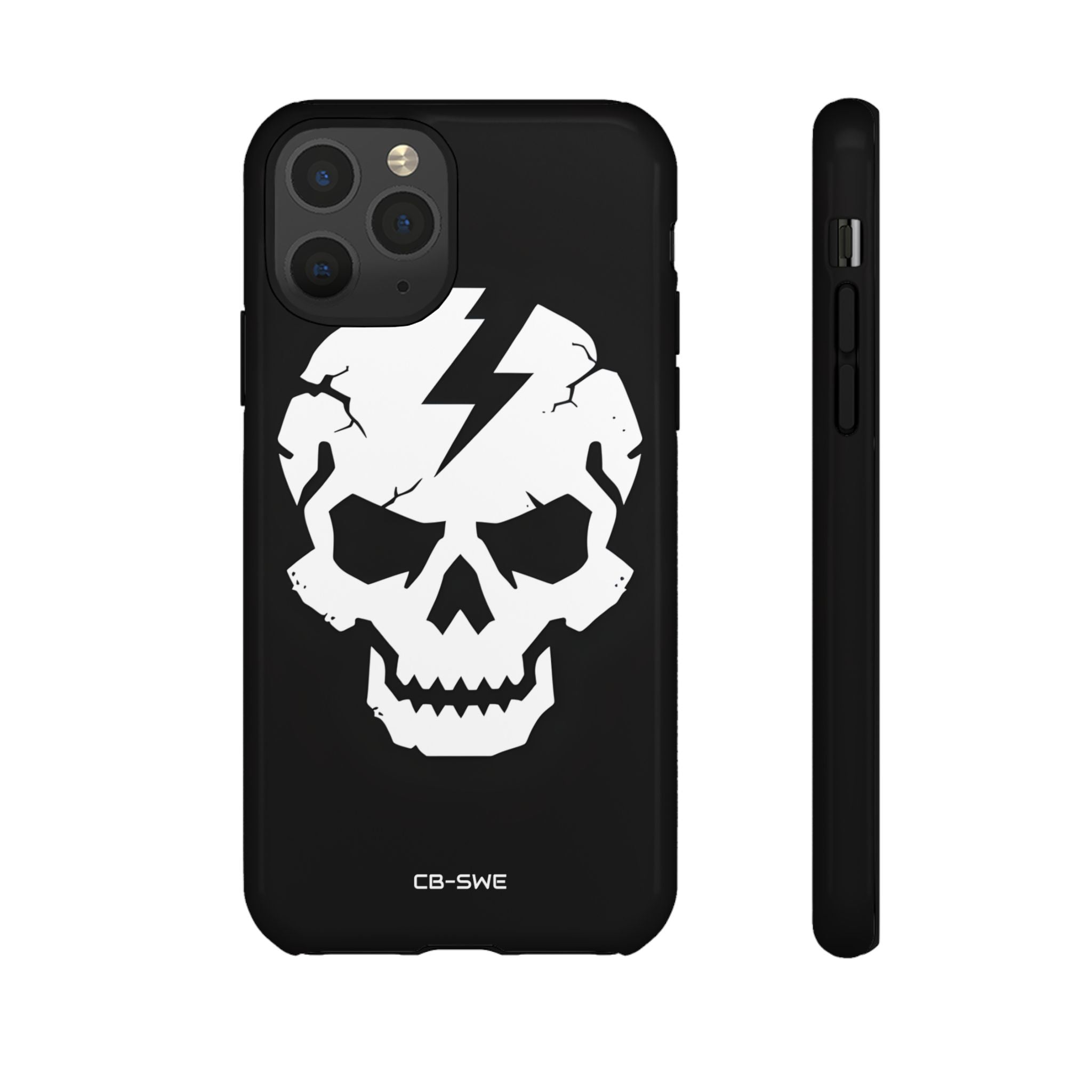 Cracked Skull Drama - iPhone Case