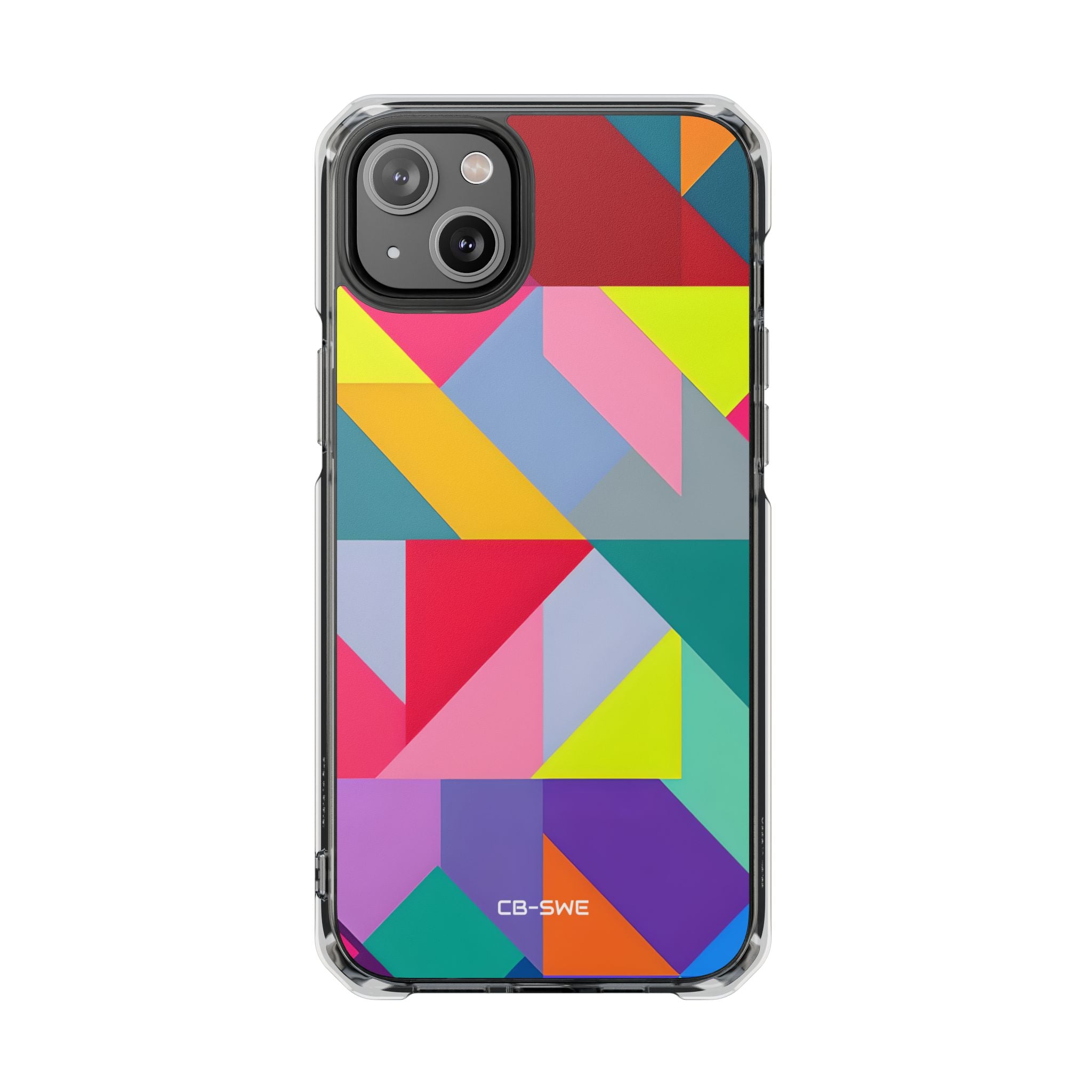 Dynamic Geometric Energy iPhone Case - Impact
