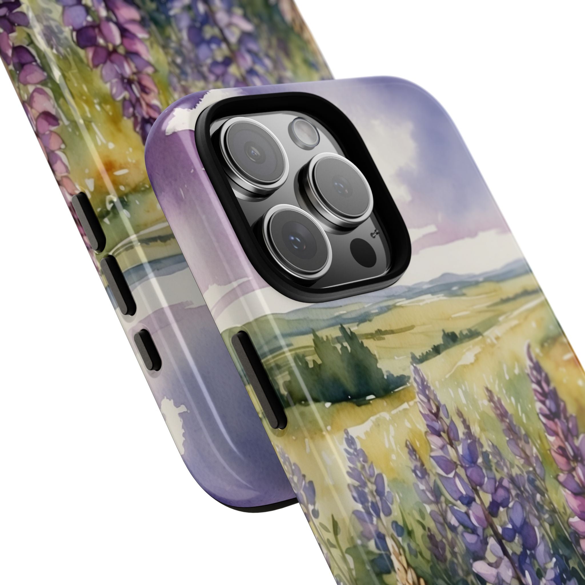 Lupins Dance Light - iPhone Case