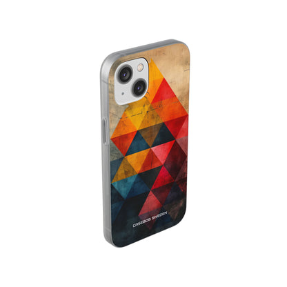 Geometric Energy - Flexi iPhone 14 Phone Case