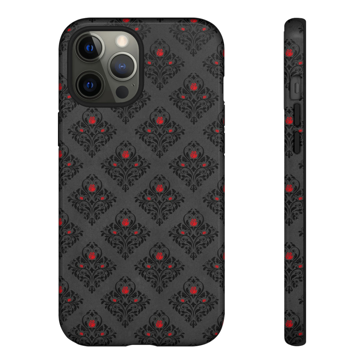 Pixrose Gothic Flower - Protective Phone Case