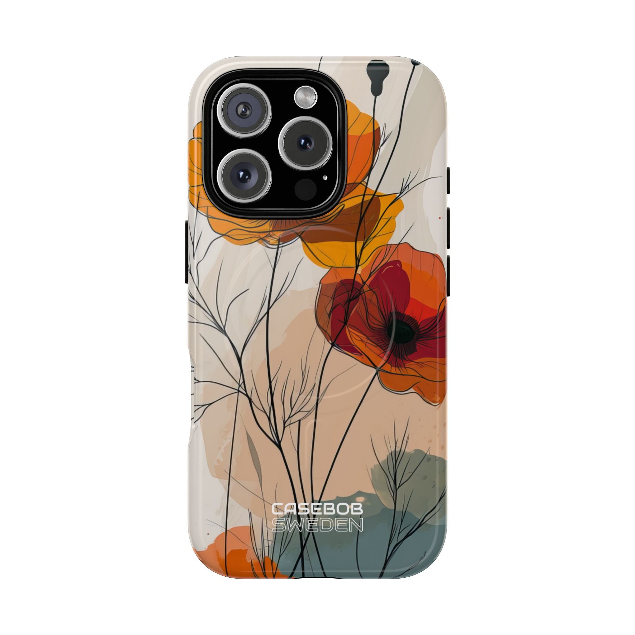 Golden Bloom Dance iPhone 16 - Tough+