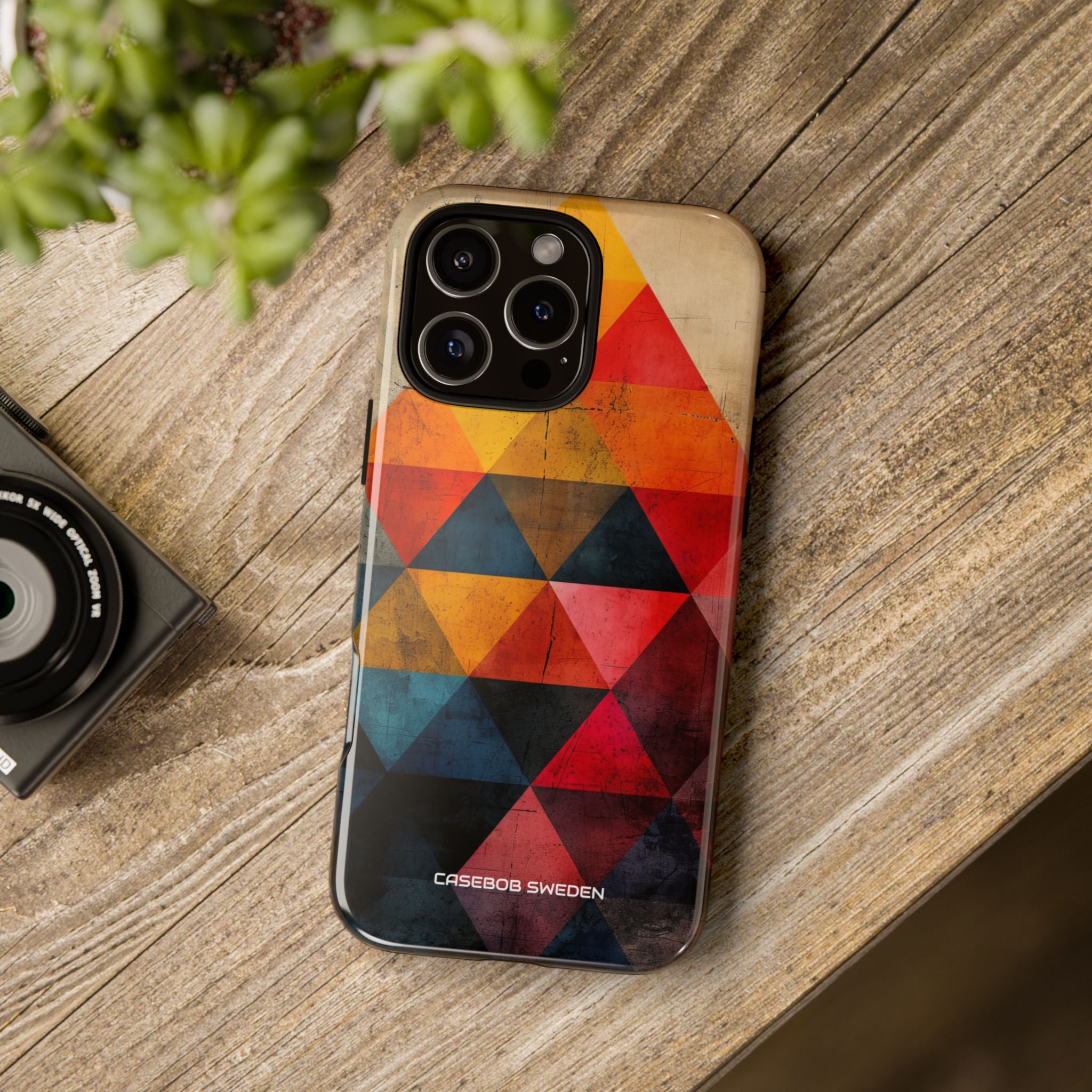 Geometric Energy - Tough iPhone 16 Phone Case