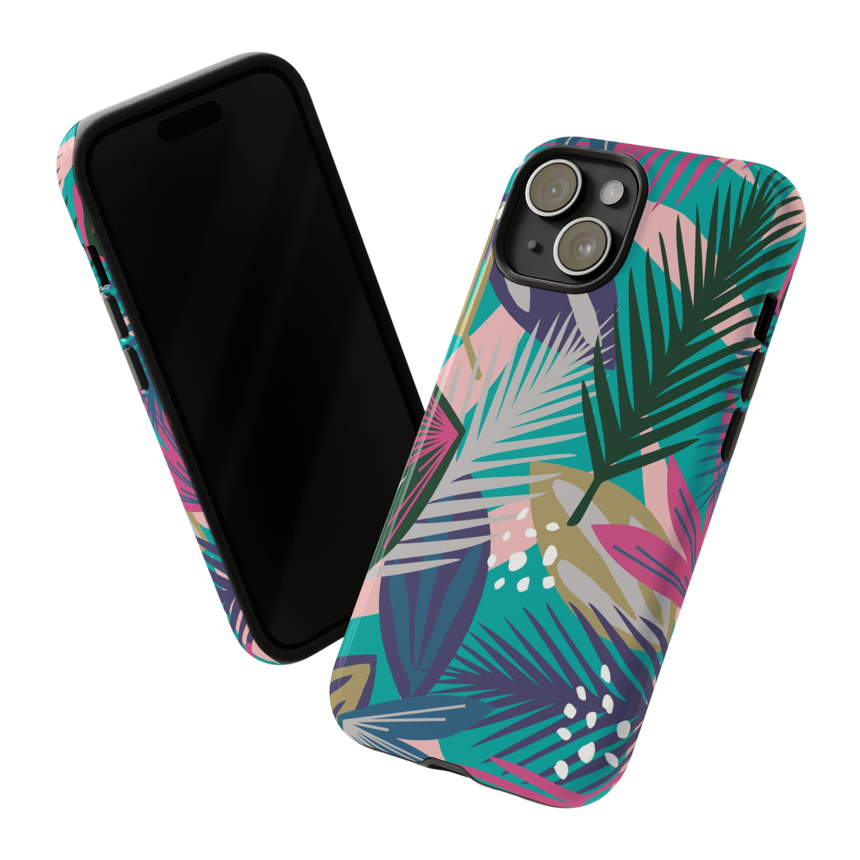 Tropical Leaf Loki - Protective Phone Case