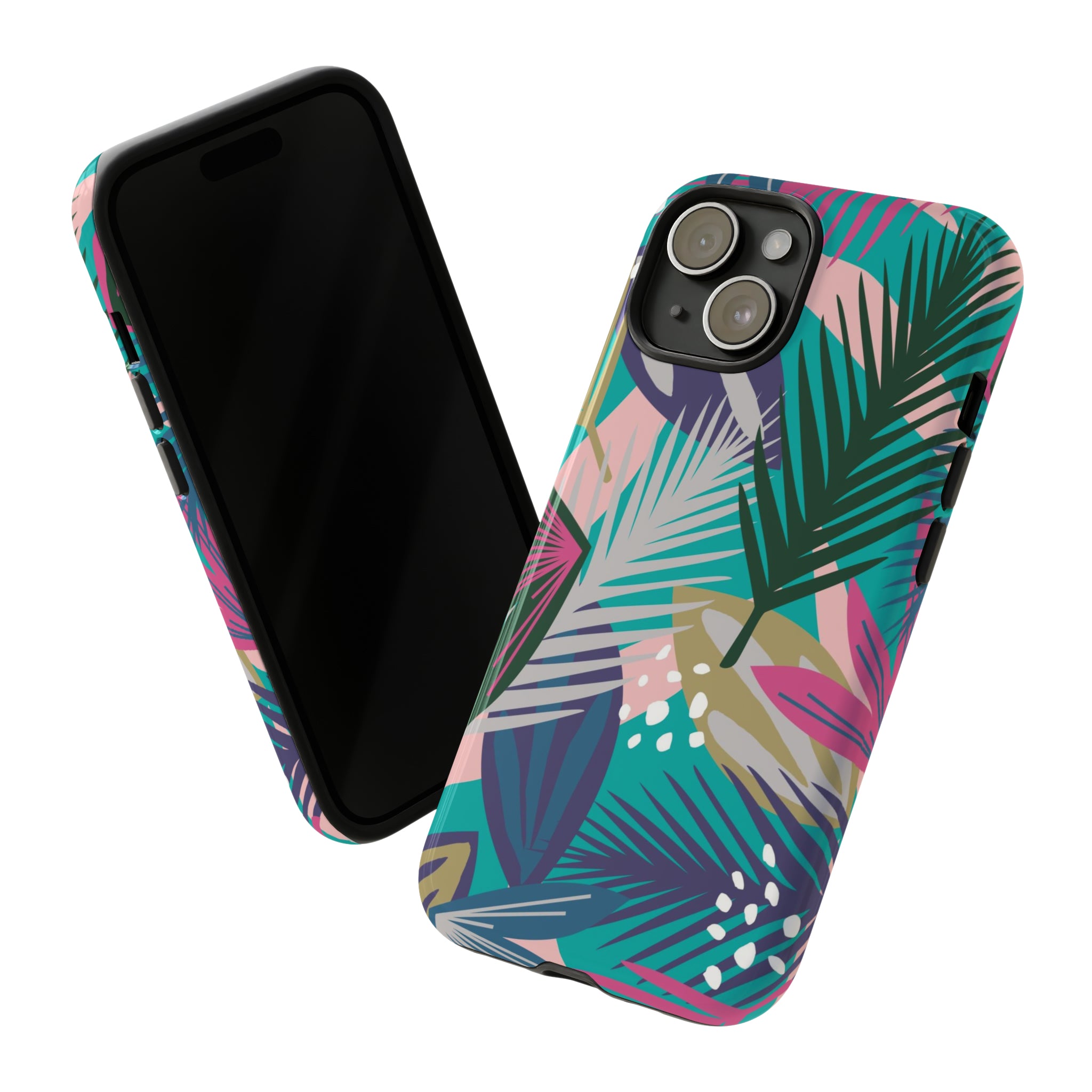 Tropical Leaf Loki - Protective Phone Case