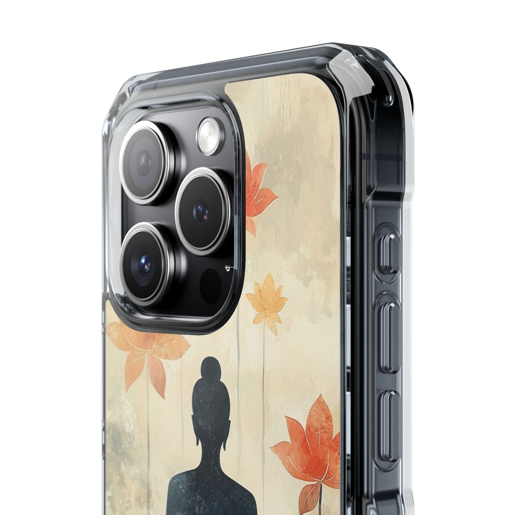 Lotus Blooms Surround iPhone Case - Impact