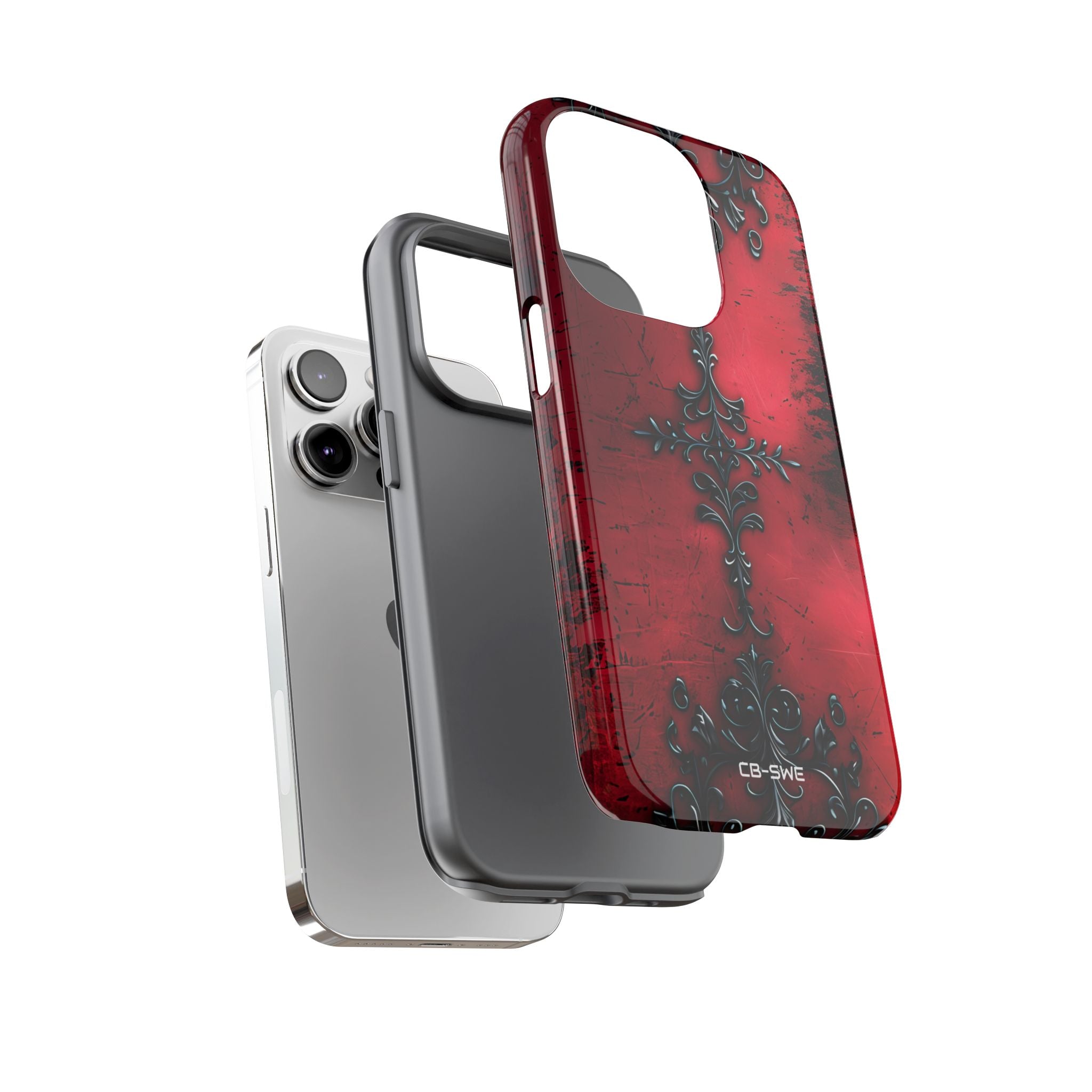 Gothic Crimson Emblem - iPhone Case