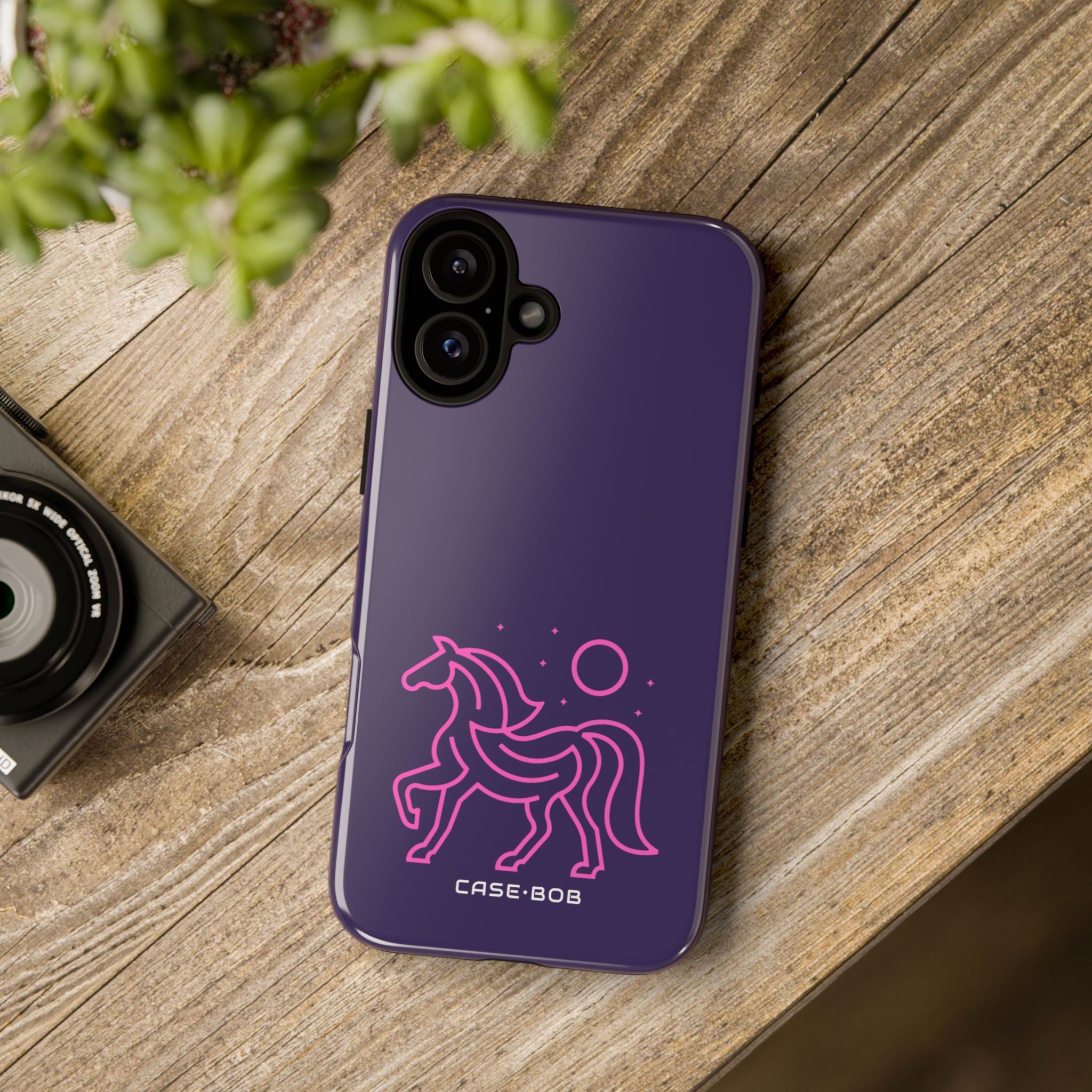 Celestial Stallion iPhone 16 Plus Case - Tough