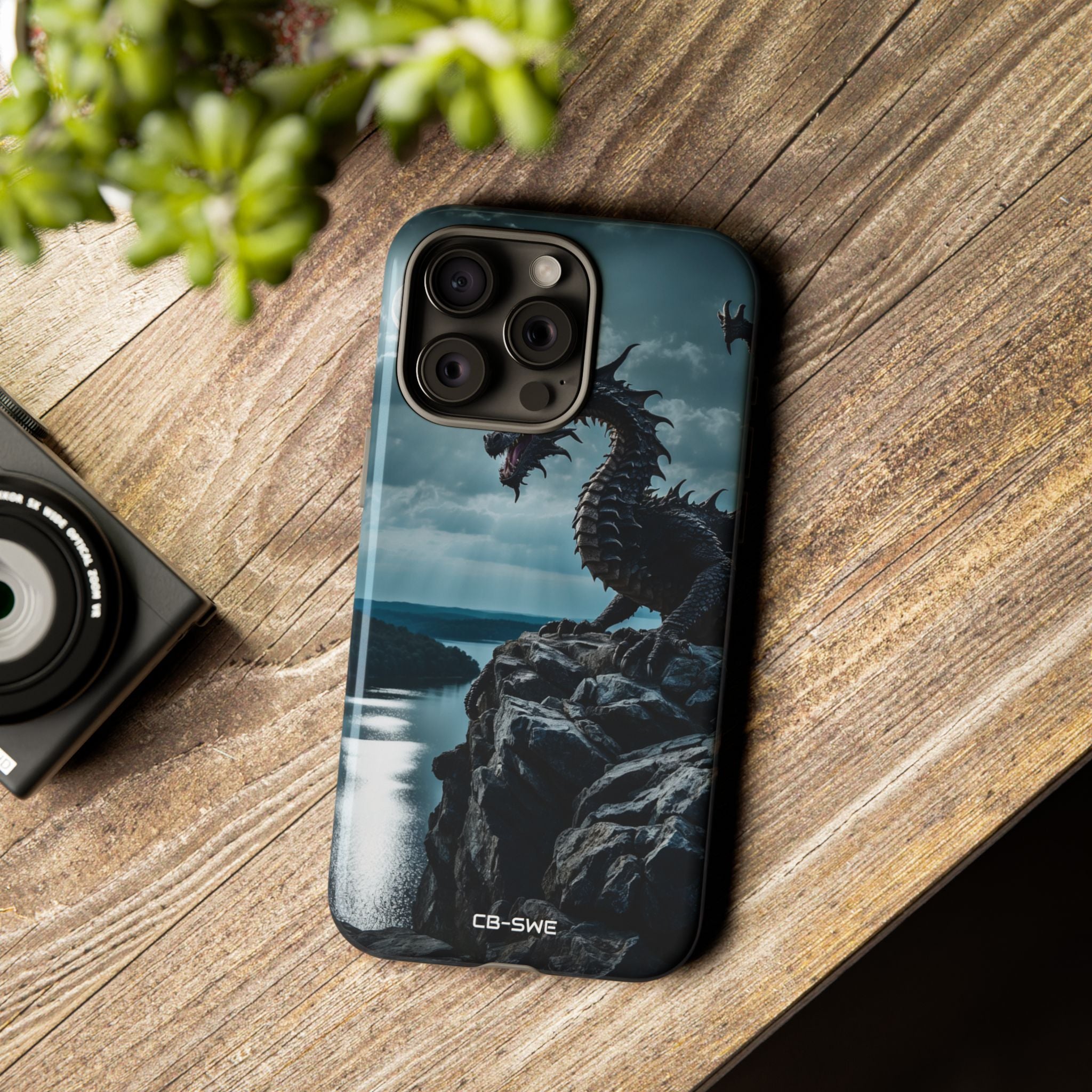 Dragon Soars Moonlight - iPhone Case