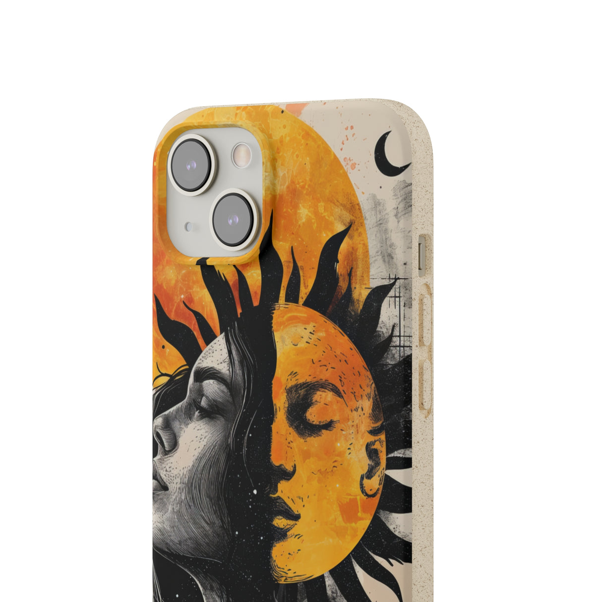 Sunlit Duality | Biodegradable Phone Case