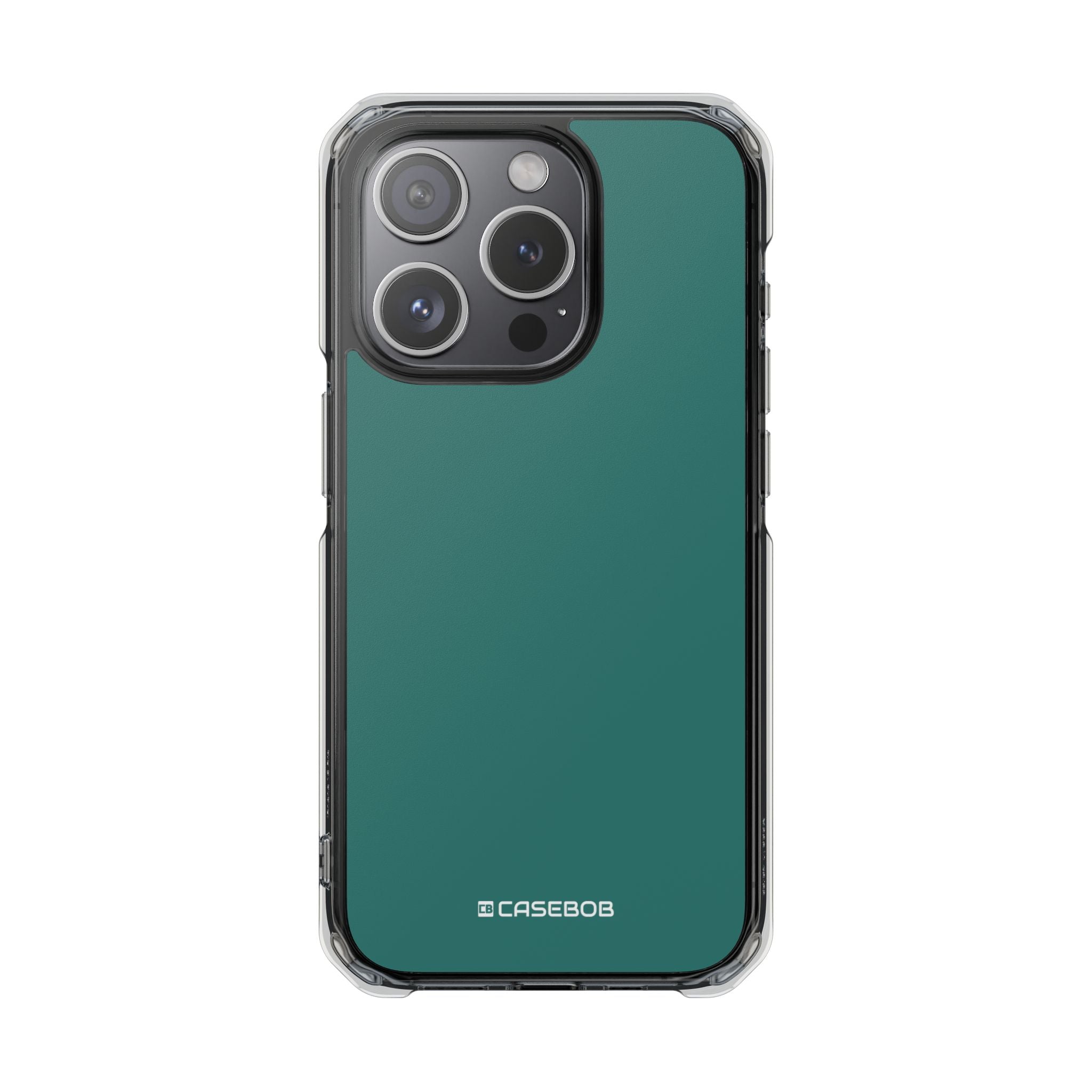 Myrtle Green - Clear Impact Case for iPhone