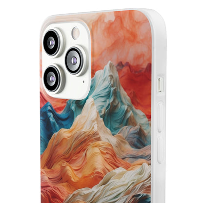 Fabric Peaks Cream iPhone 13 Pro Max - Soft