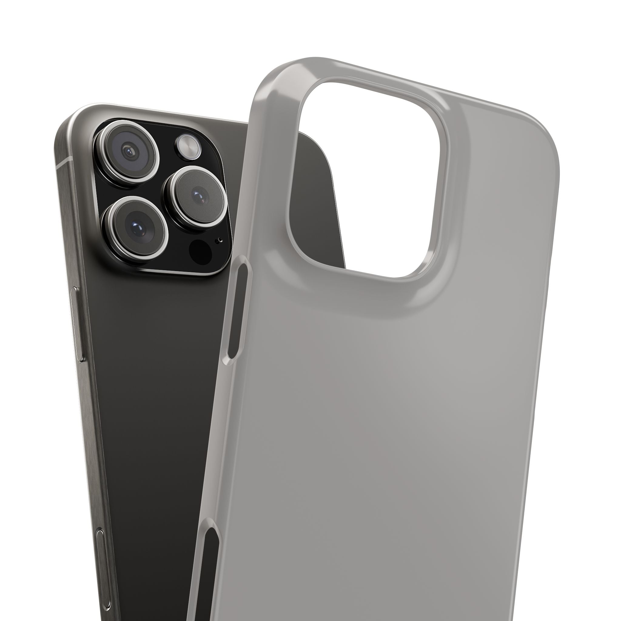 Dark Gray iPhone 16 - Slim Phone Case