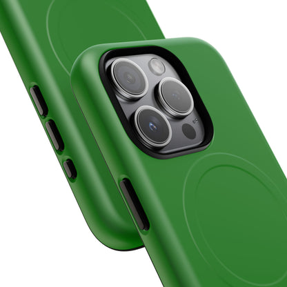 Green iPhone 15 | Tough+ Phone Case