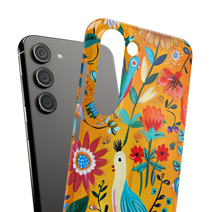 Whimsical Vintage Nature Harmony Samsung S23 - Slim Phone Case