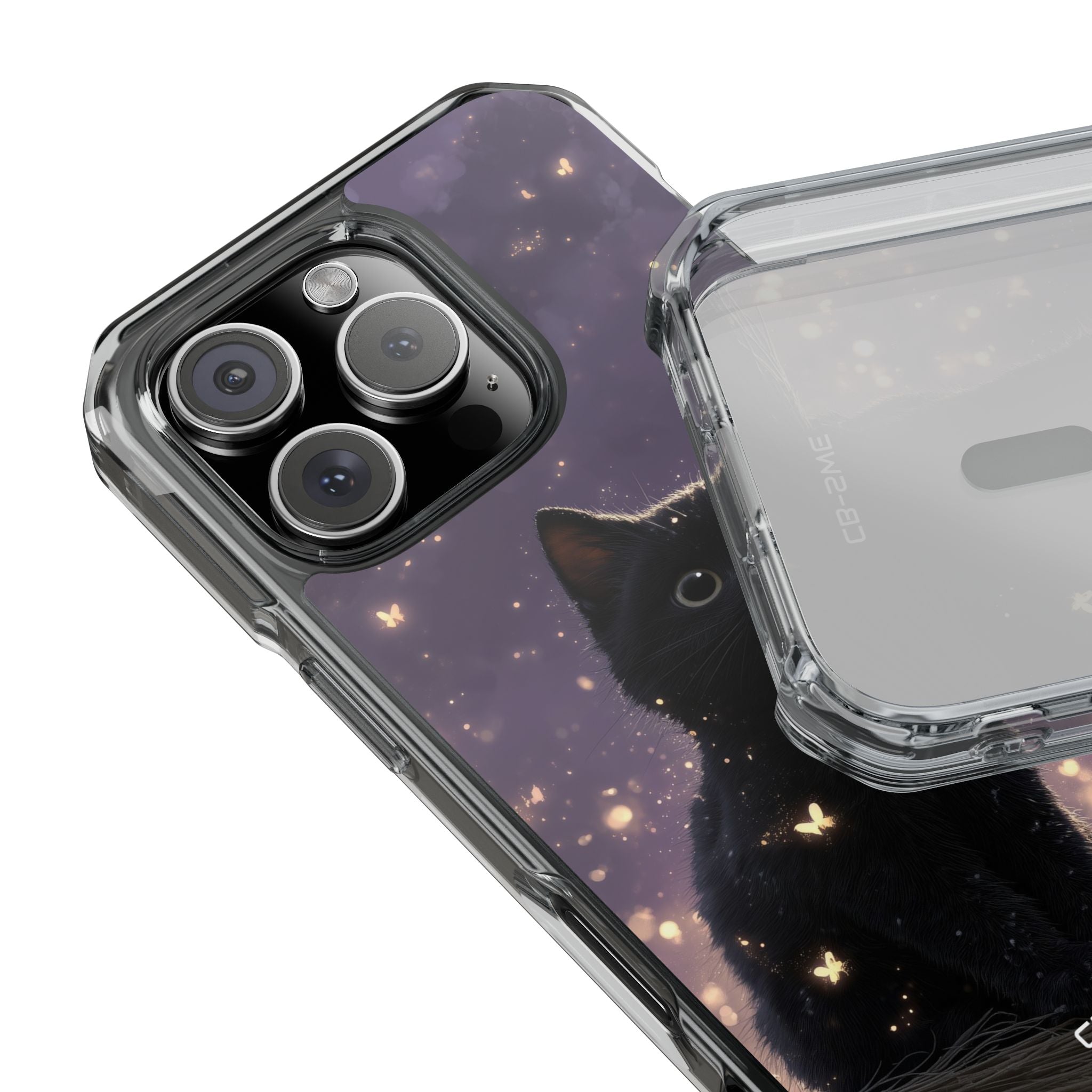 Whimsical Cat Soars iPhone Case - Impact