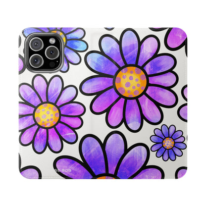 Polka Dot Blossoms - iPhone 16 Max Case - Wallet