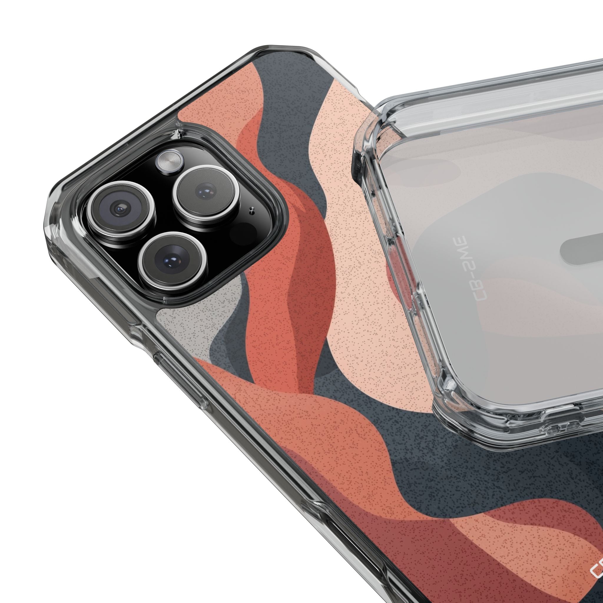 Flowing Earth Tones iPhone Case - Impact